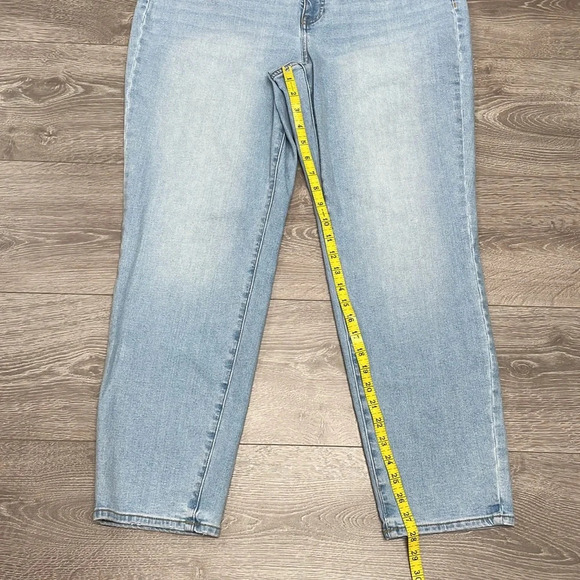 NWOT Talbots Curvy Slim Ankle Jean Seastone Wash Denim 14 - Picture 11 of 15